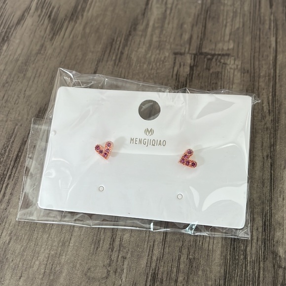 Heart Earrings - Picture 2 of 3